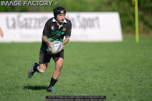2015-05-16 Rugby Lyons Settimo Milanese U14-Rugby Monza 1326